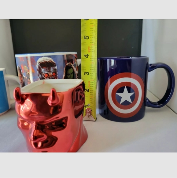 NWOT 4 Marvel/Disney/ Captain America, Dare Devil, Guardians of the GalaxyMugs - Picture 6 of 12